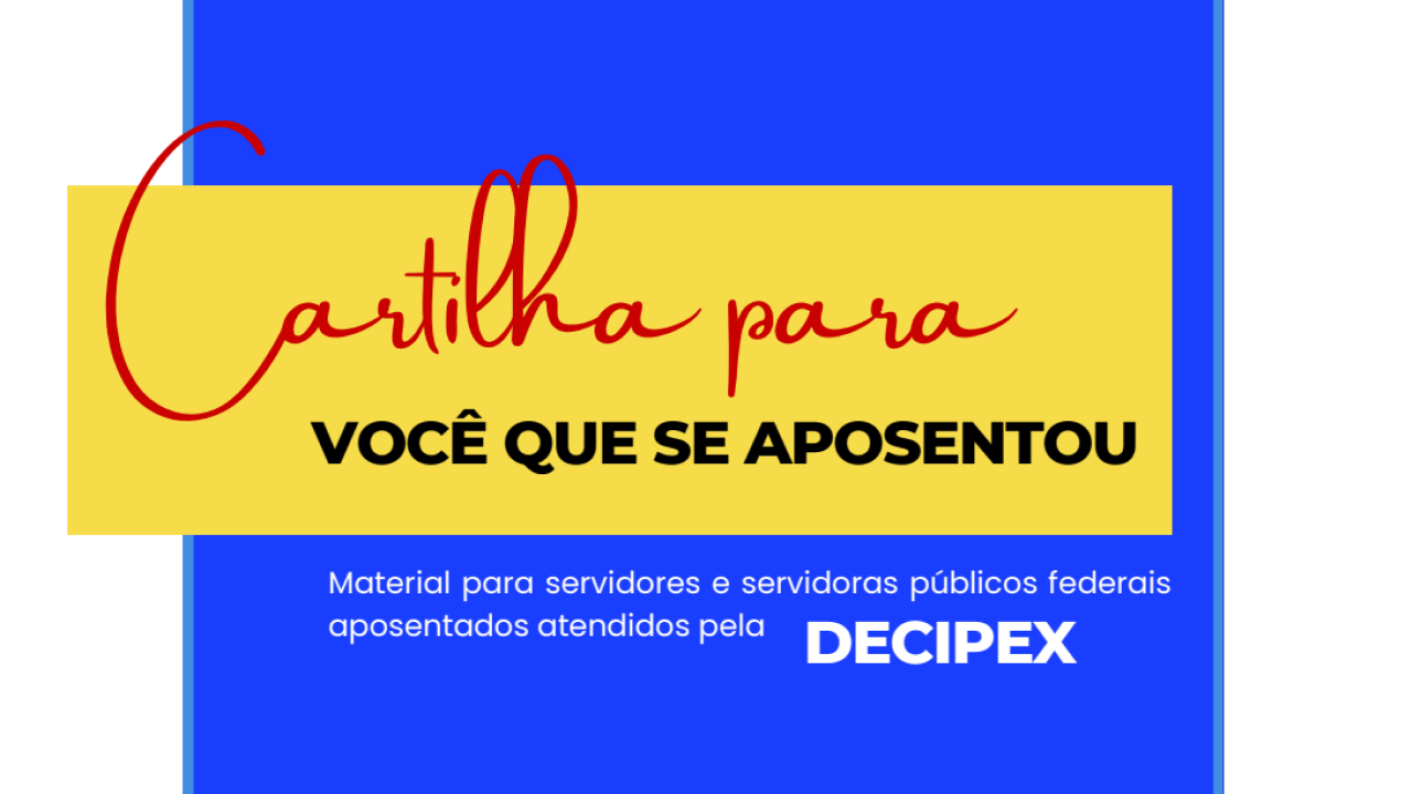 Cartilha para aposentados