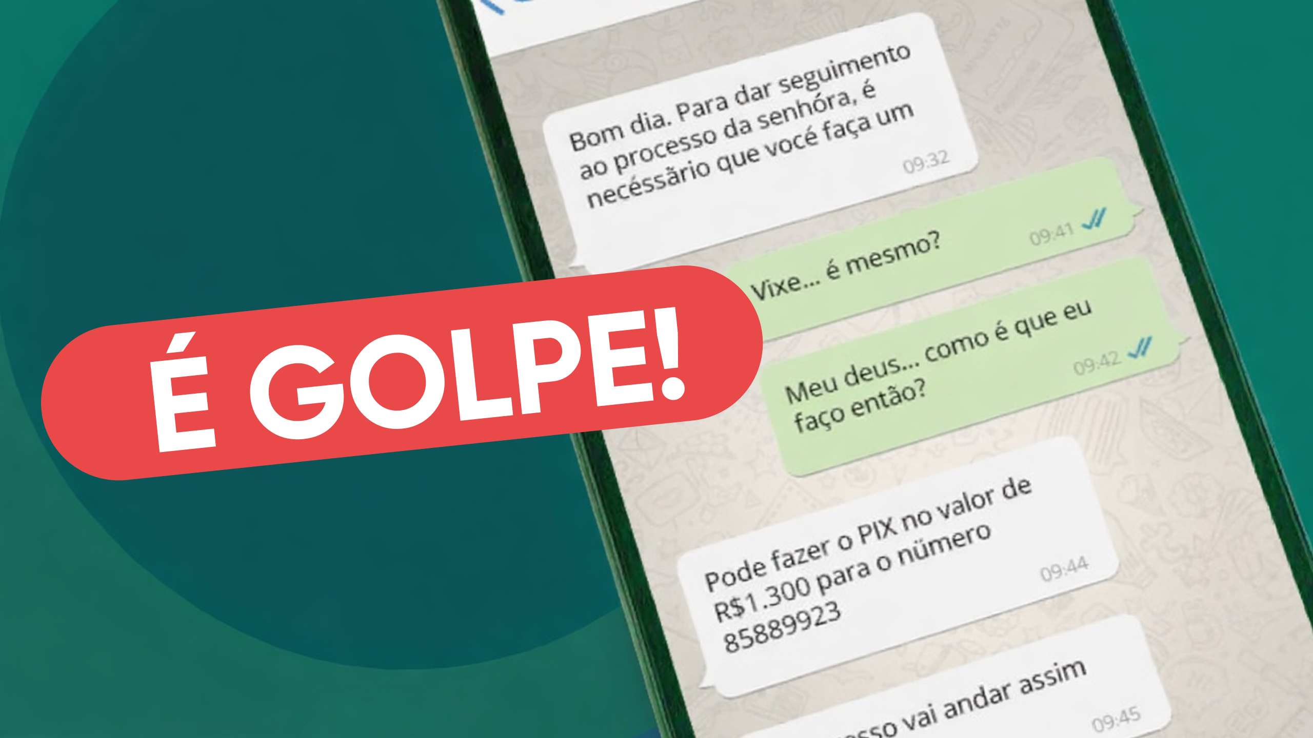 Novo golpe com falso atendimento judicial pelo WhatsApp